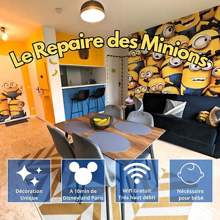 באילי-רומאינוויליירס Le Repaire Des Minions - 10' Disney - Familial מראה חיצוני תמונה