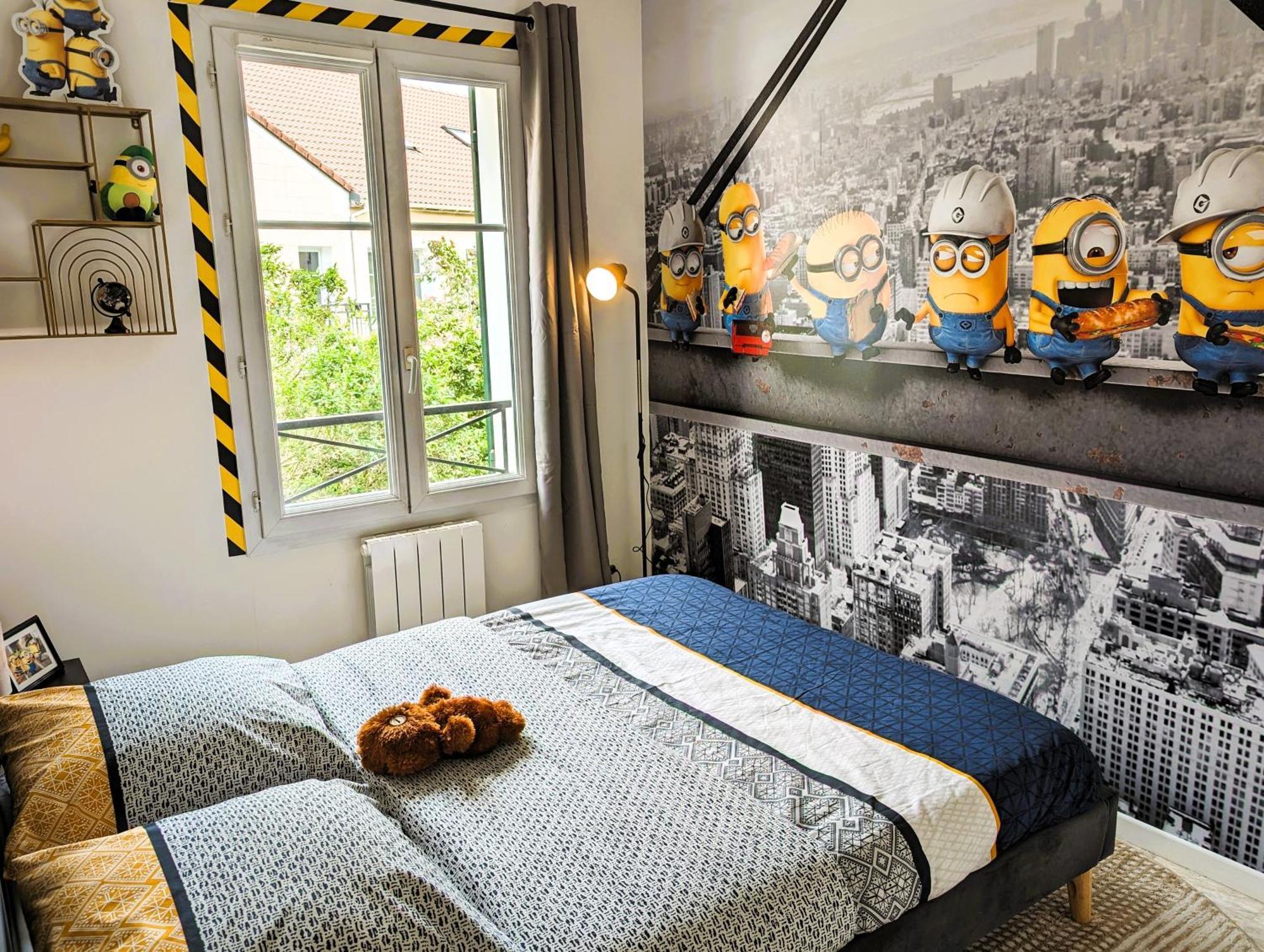 באילי-רומאינוויליירס Le Repaire Des Minions - 10' Disney - Familial מראה חיצוני תמונה