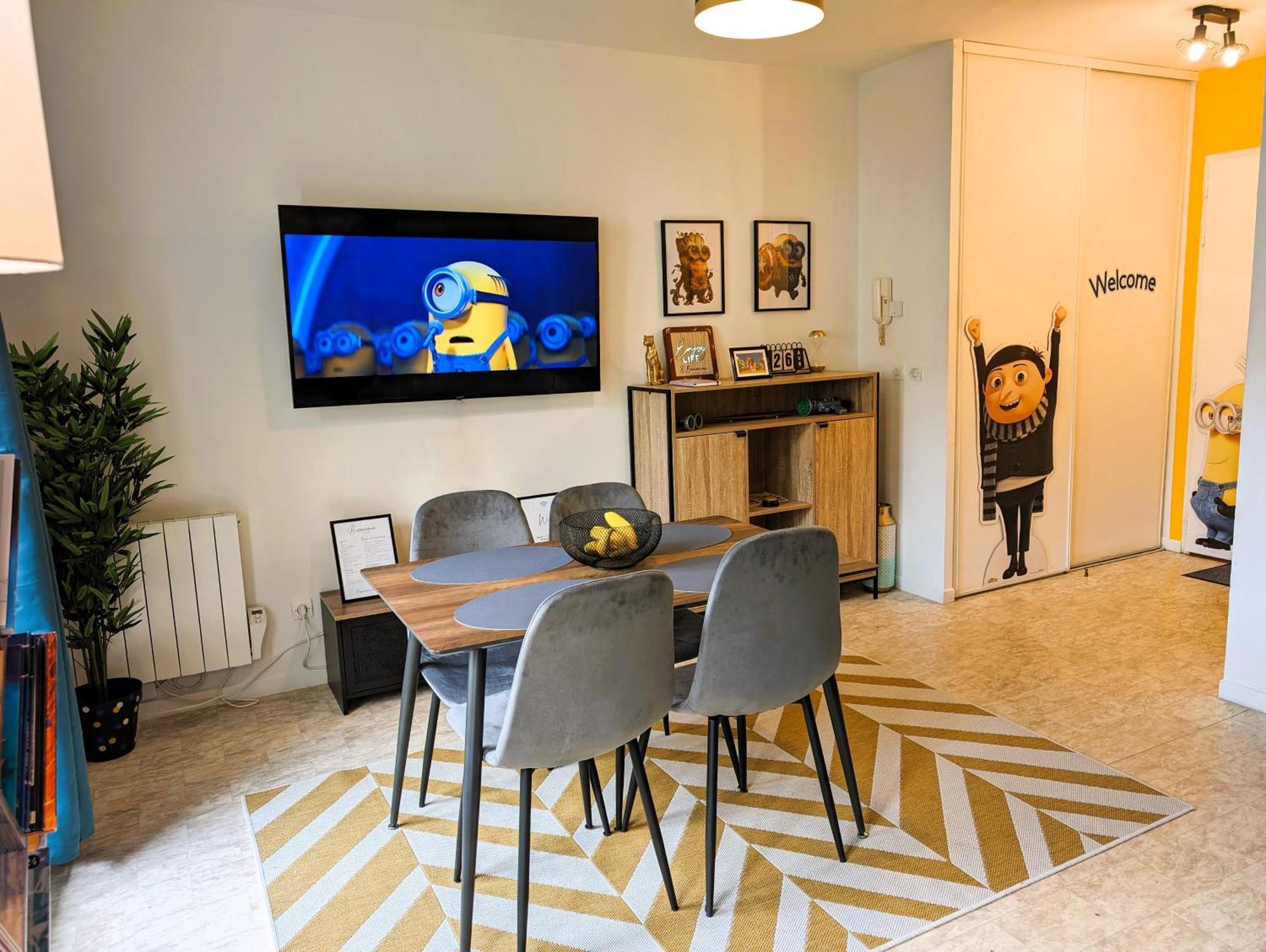 באילי-רומאינוויליירס Le Repaire Des Minions - 10' Disney - Familial מראה חיצוני תמונה